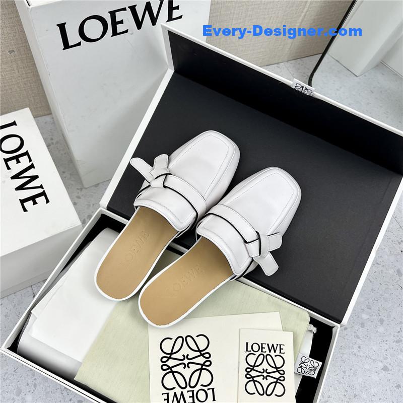 L0ew* hot new bow muller slippers