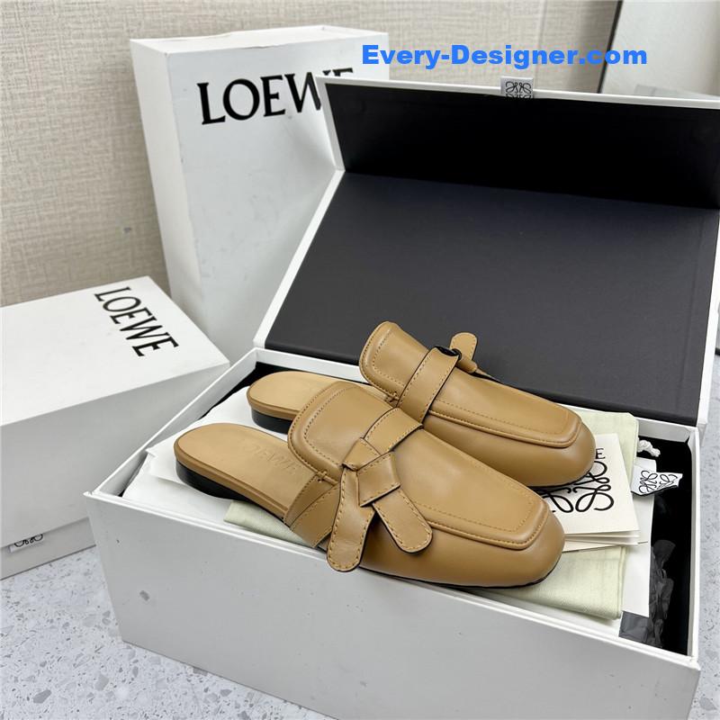 L0ew* hot new bow muller slippers
