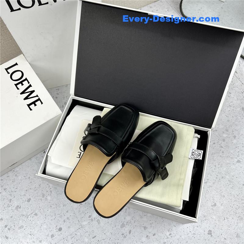 L0ew* hot new bow muller slippers