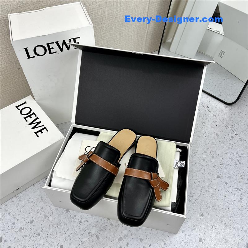 L0ew* hot new bow muller slippers