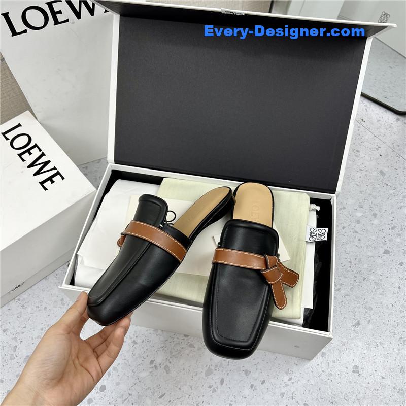 L0ew* hot new bow muller slippers