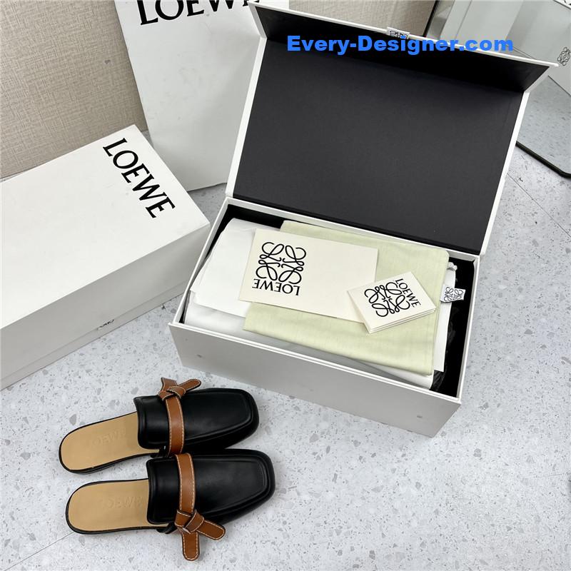 L0ew* hot new bow muller slippers