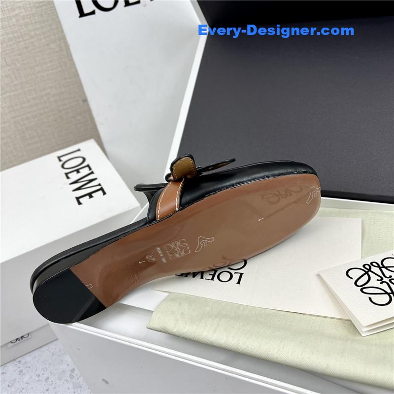 L0ew* hot new bow muller slippers