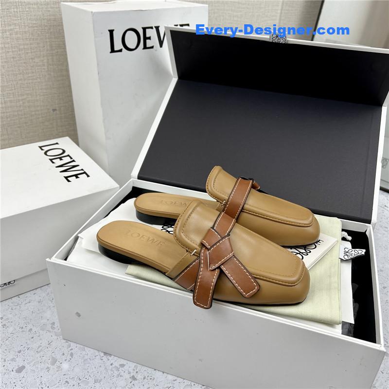 L0ew* hot new bow muller slippers