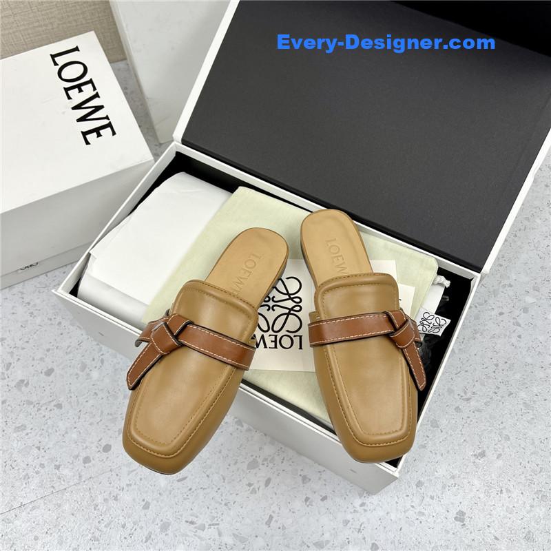 L0ew* hot new bow muller slippers