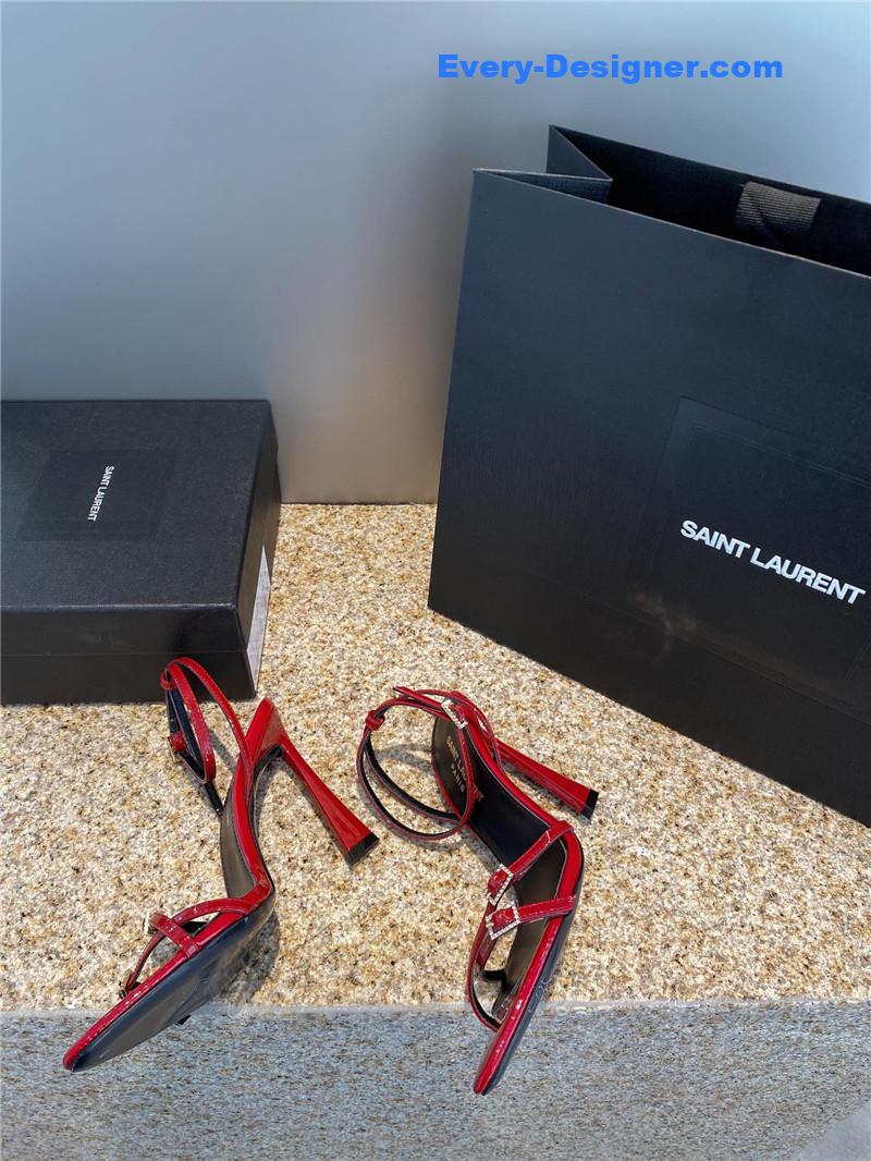 Y51 new rhinestone buckle high-heeled sandals