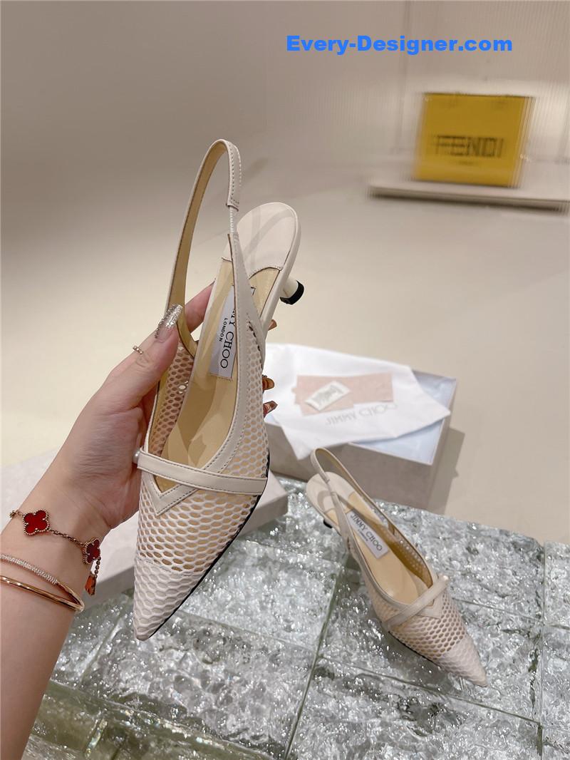 J1m*y Ch00 slingback pumps