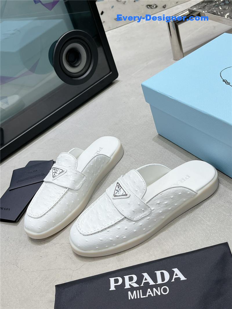 Pra*a new loafers half slippers