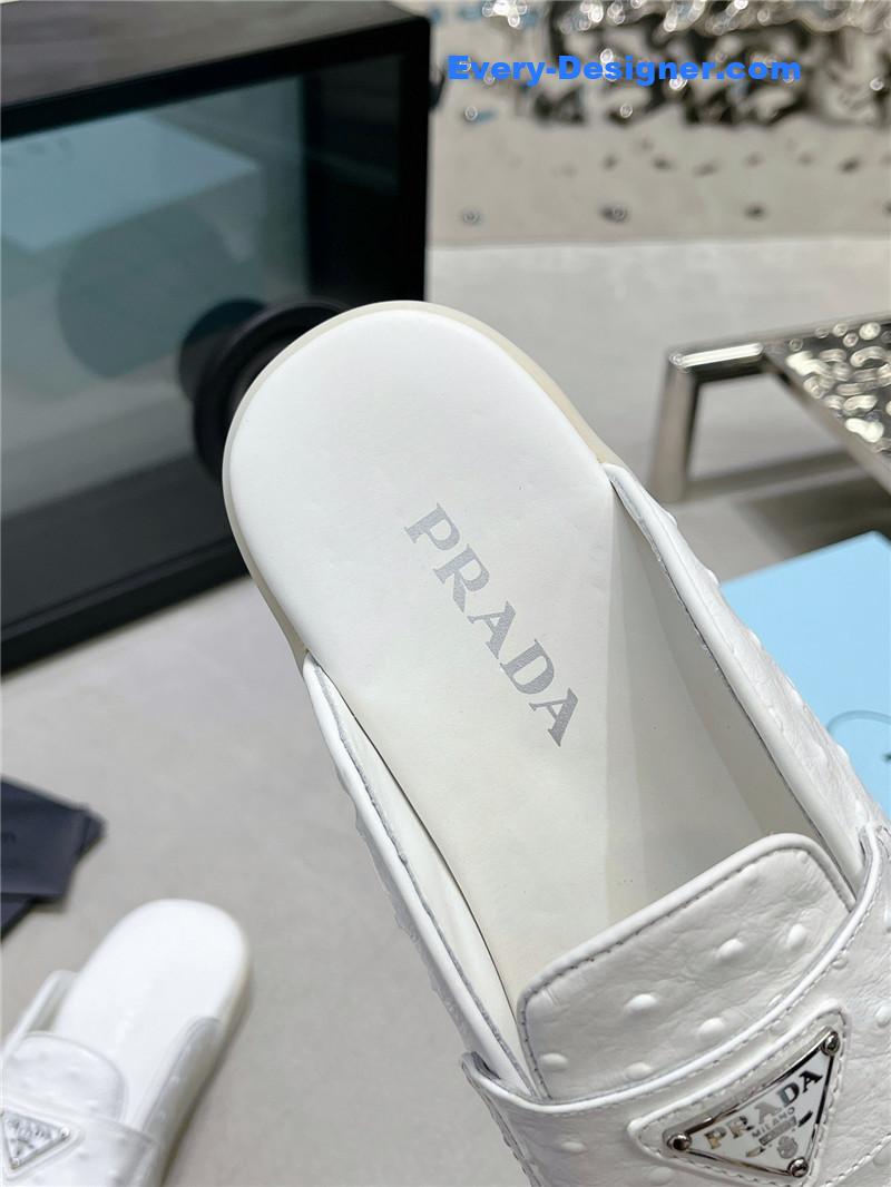 Pra*a new loafers half slippers