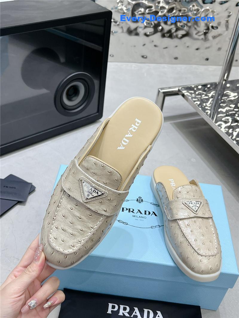 Pra*a new loafers half slippers