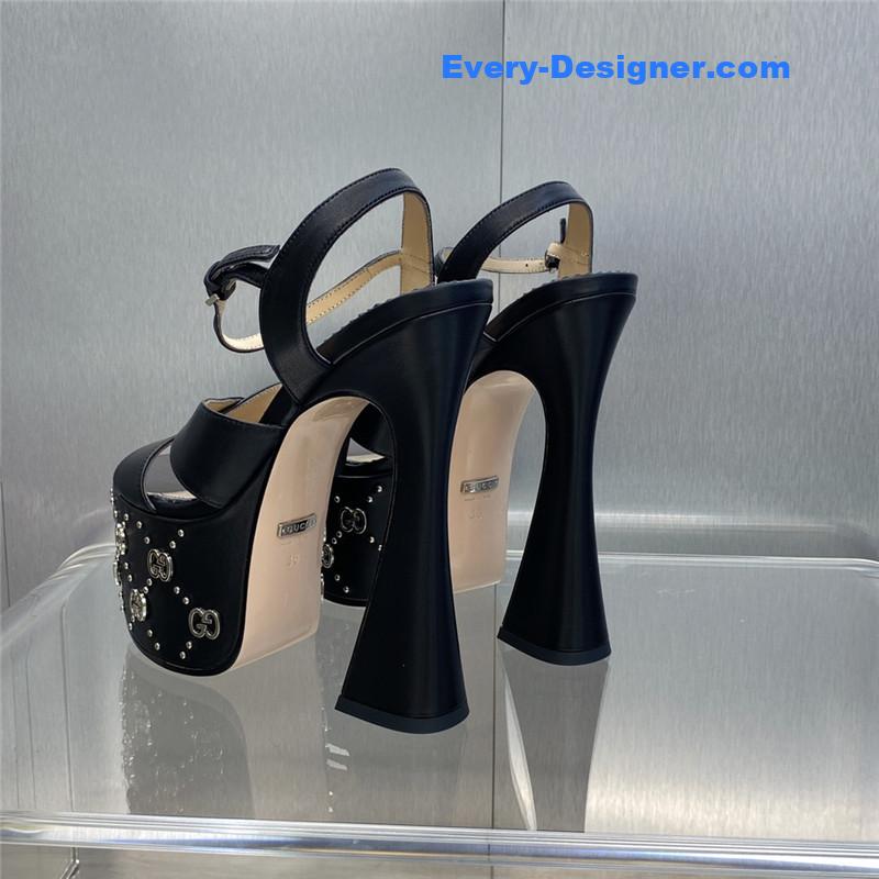 Gvc*1 new high-heeled round toe candy-colored women’s shoes