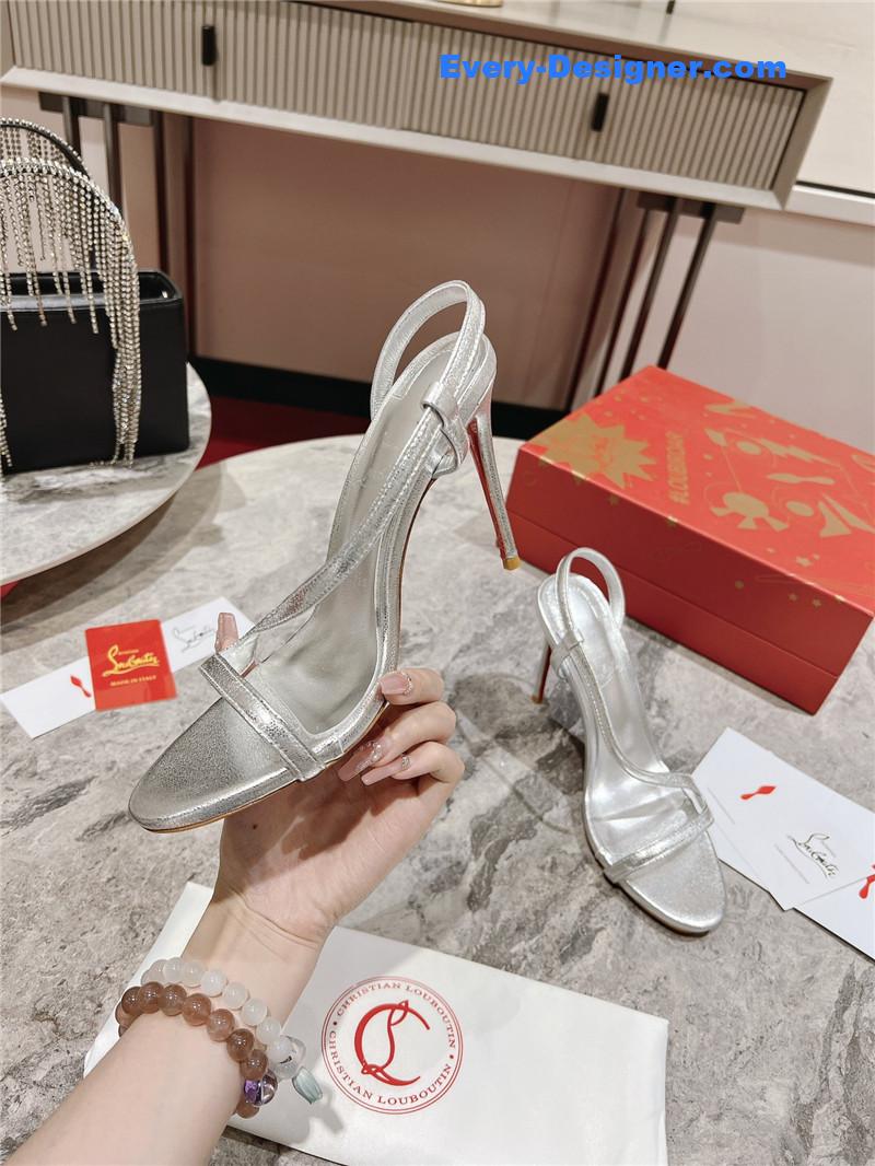 Chr1st1an louboutin s sandals with light panels