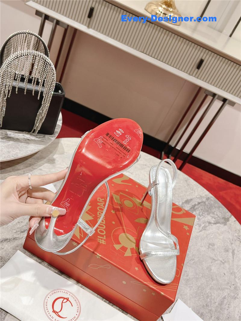 Chr1st1an louboutin s sandals with light panels
