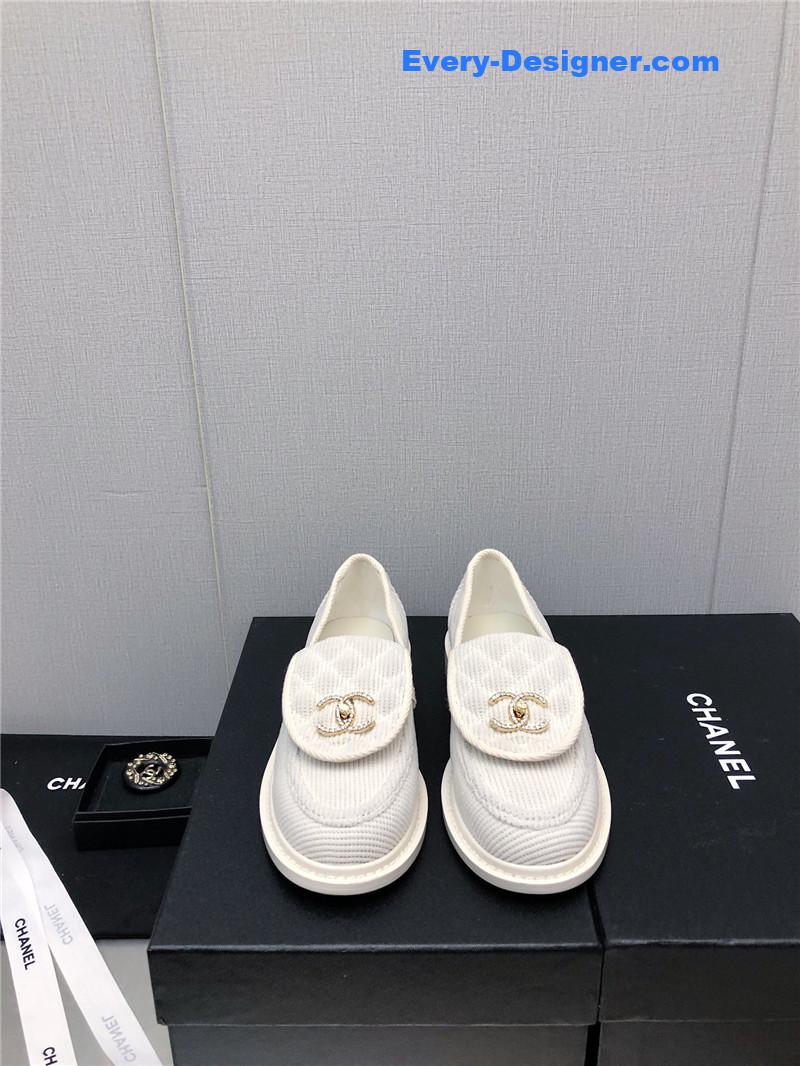 CC ankle Velcro logo color block shoes