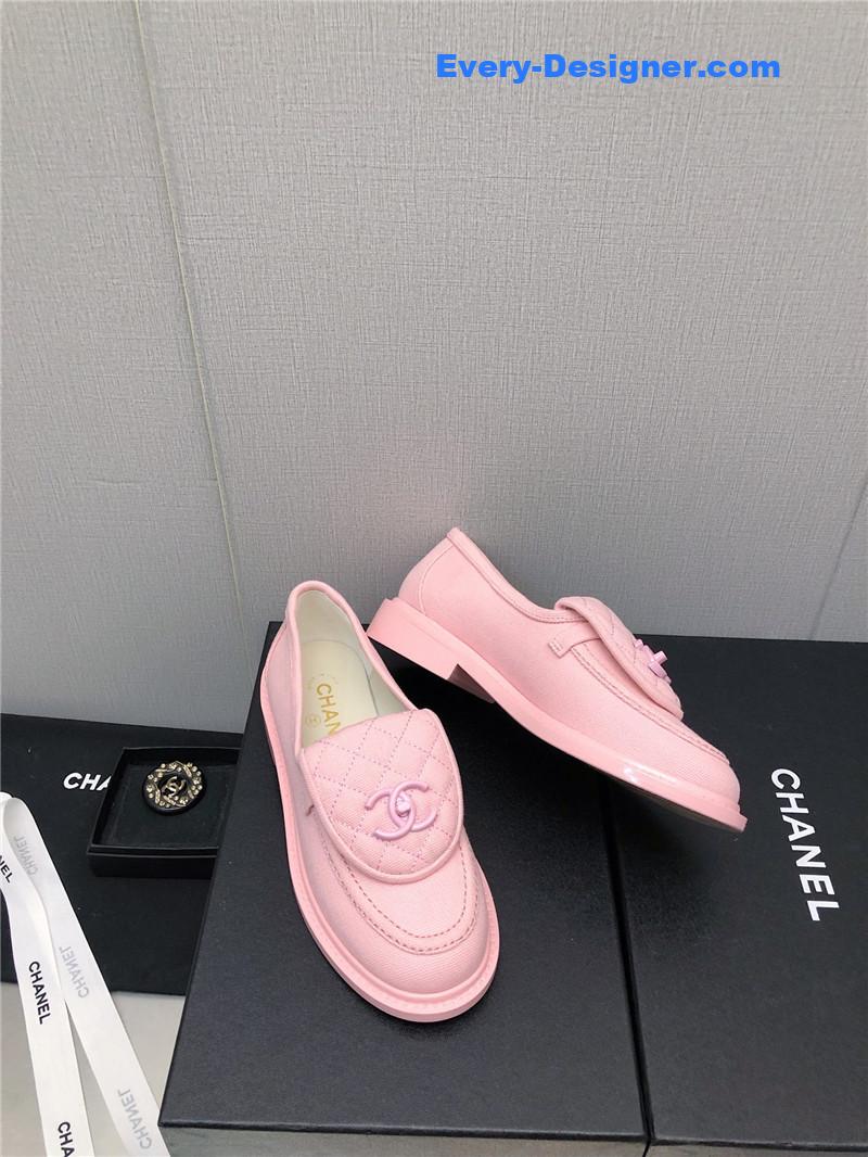 CC ankle Velcro logo color block shoes