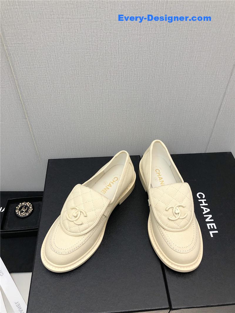 CC ankle Velcro logo color block shoes