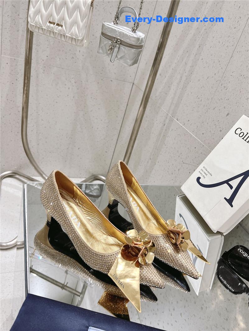 pra*a full D1am0nd shoes