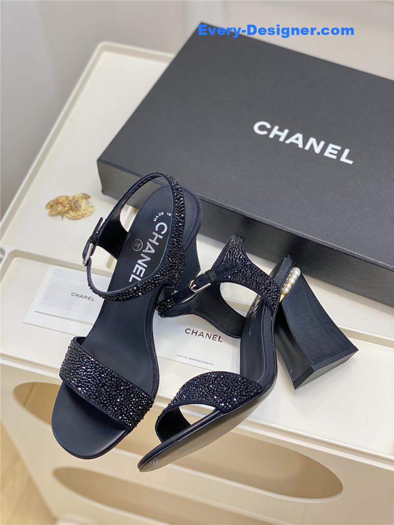 CC new pearl heel sandals