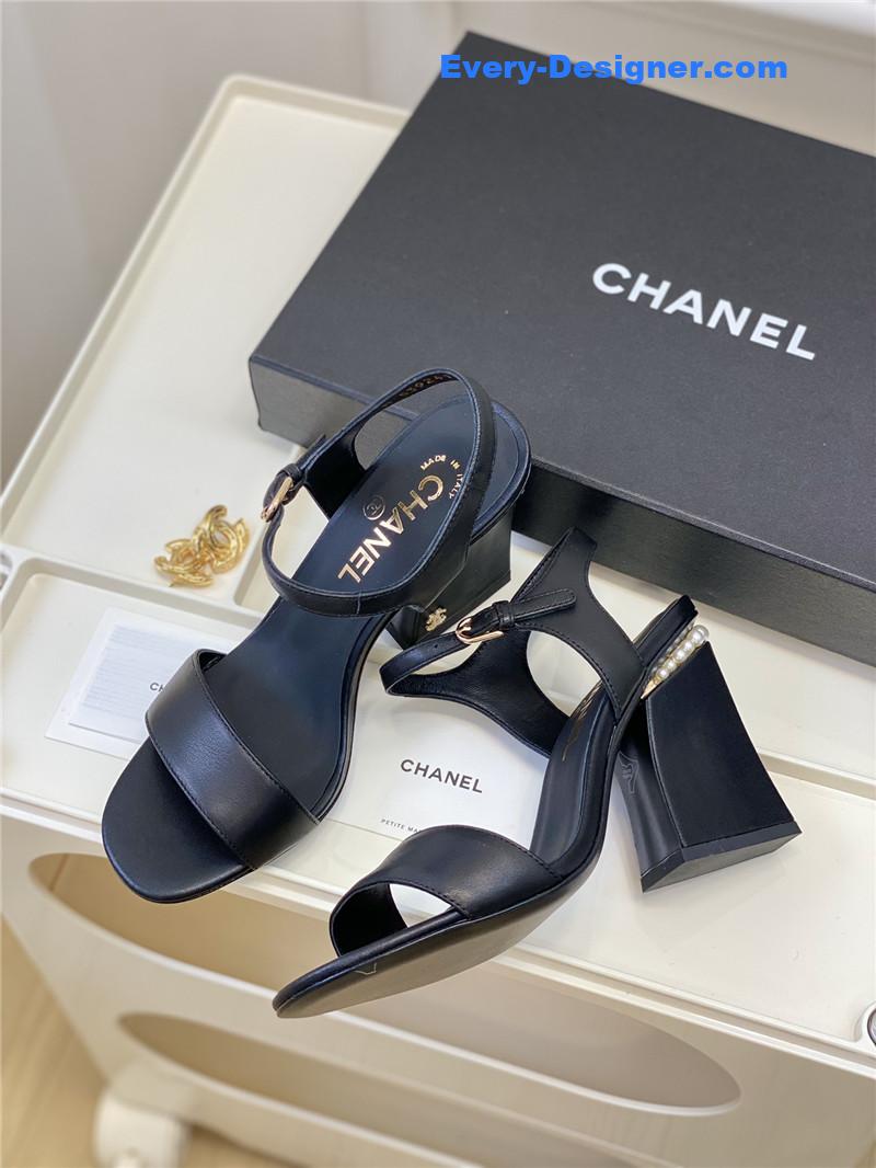 CC new pearl heel sandals