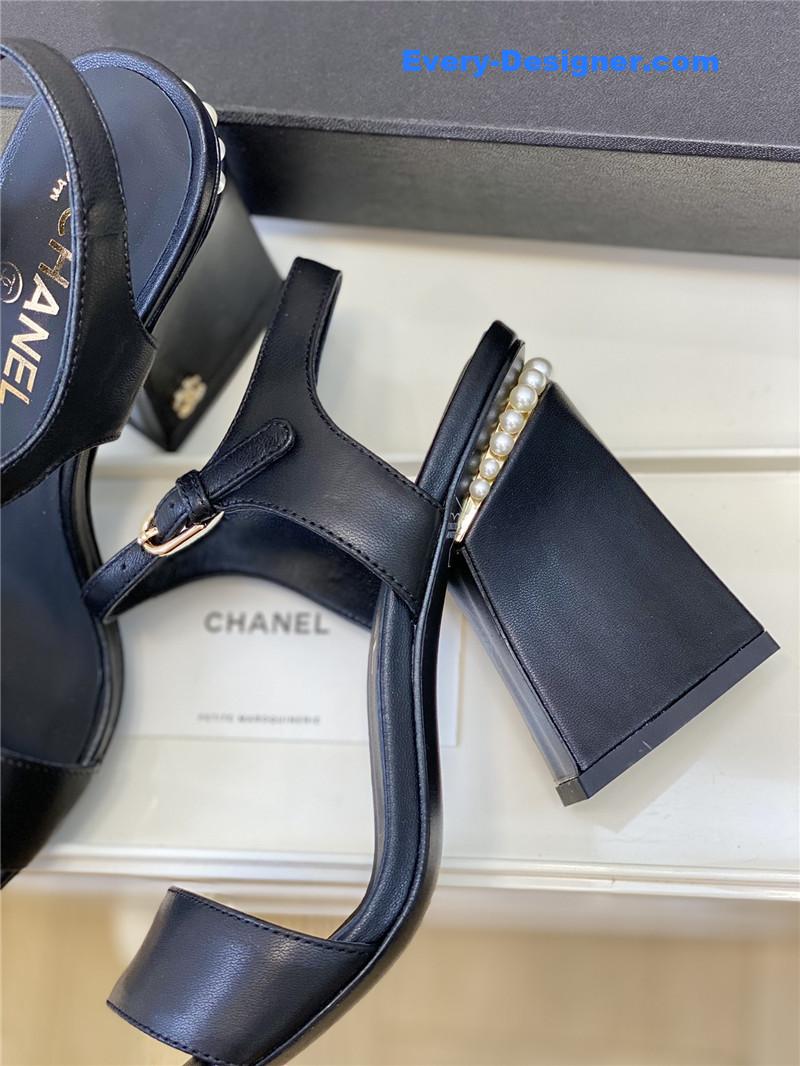 CC new pearl heel sandals