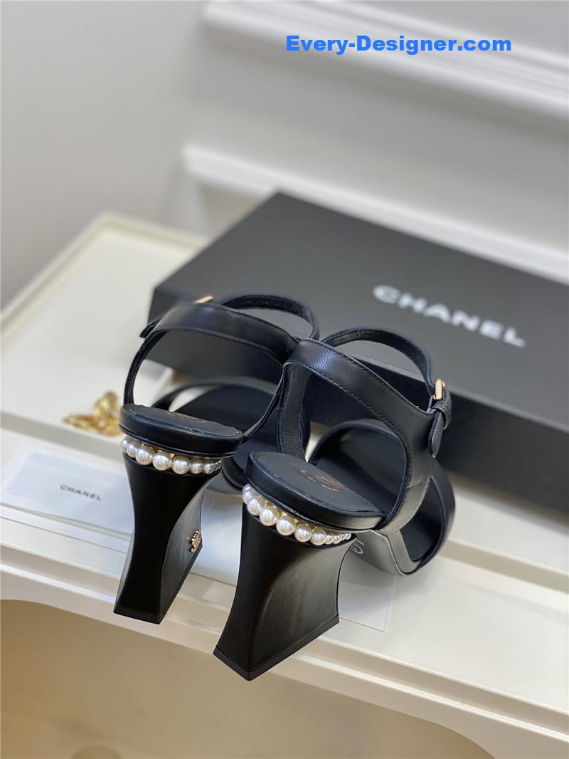 CC new pearl heel sandals