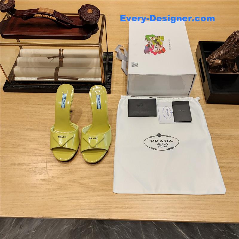 Pra*a stiletto round toe sandals