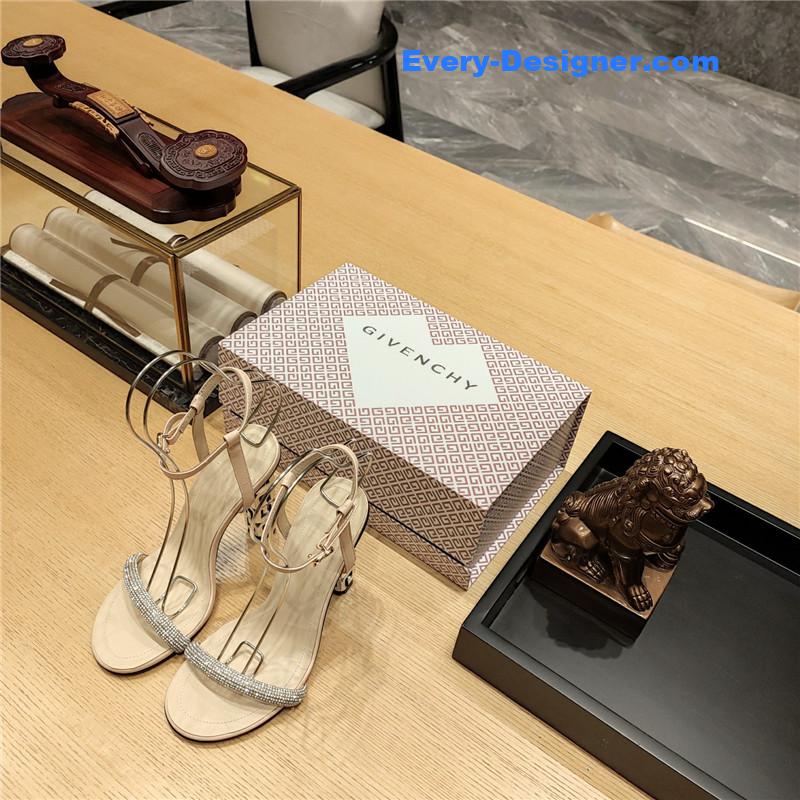 Givenchy open toe strappy sandals
