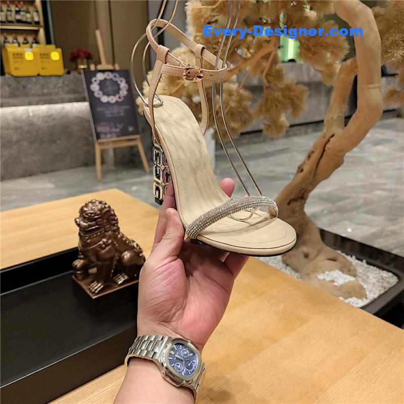 Givenchy open toe strappy sandals