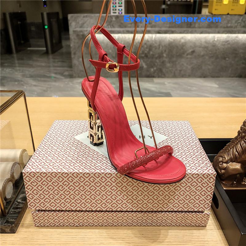 Givenchy open toe strappy sandals