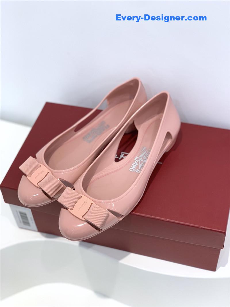 Salvatore Ferragamo new pvc jelly shoes