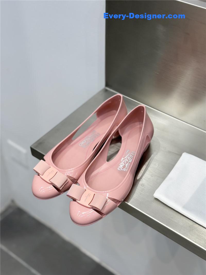 Salvatore Ferragamo new pvc jelly shoes