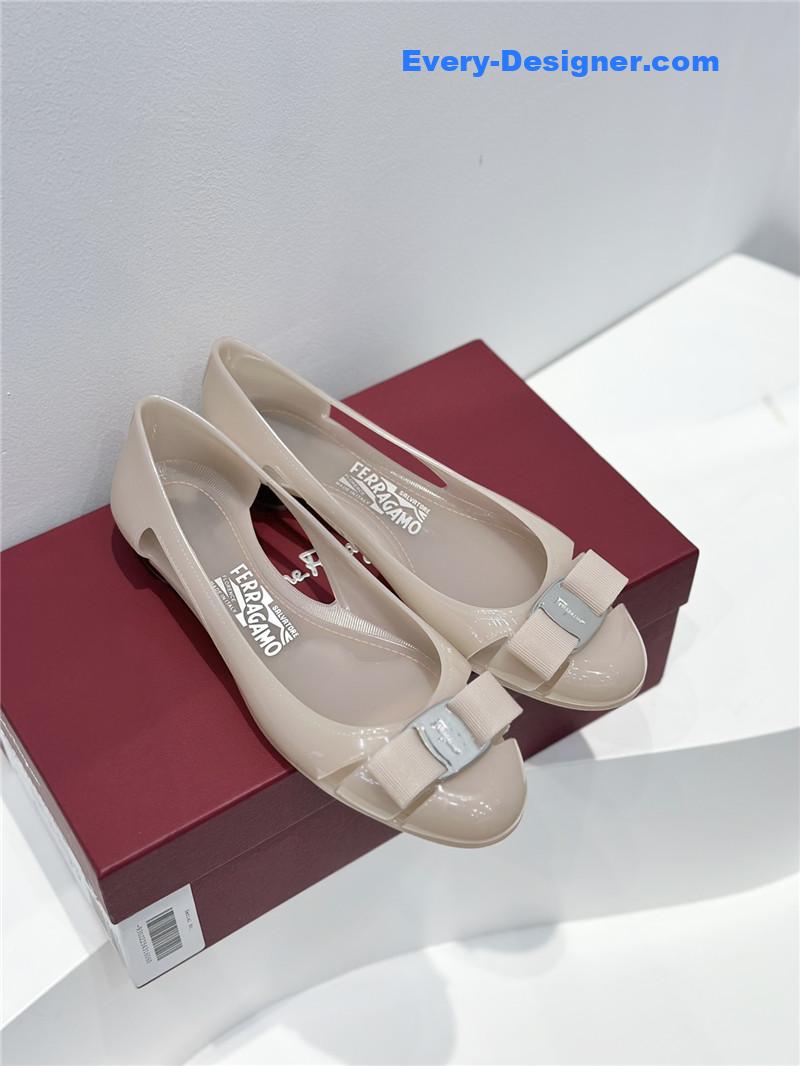 Salvatore Ferragamo new pvc jelly shoes