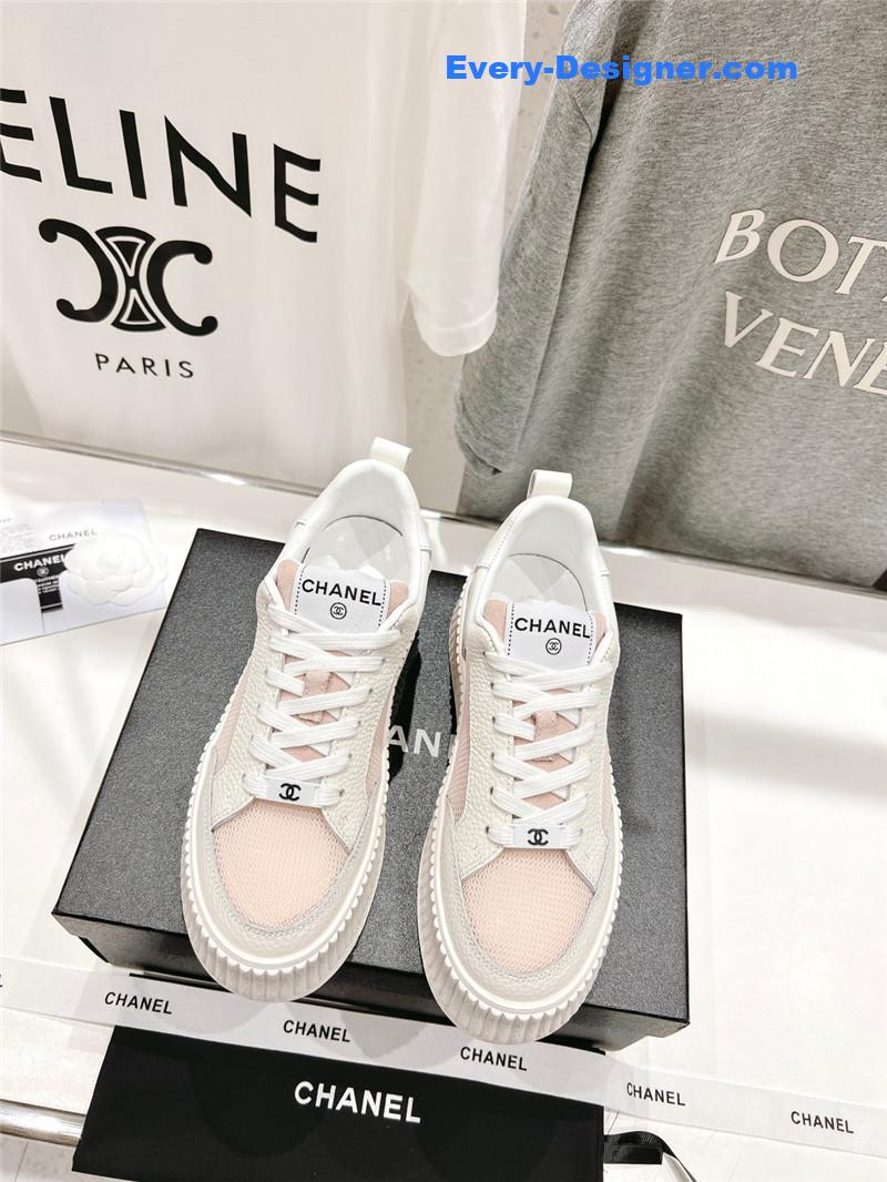 CC new grid fabric casual shoes