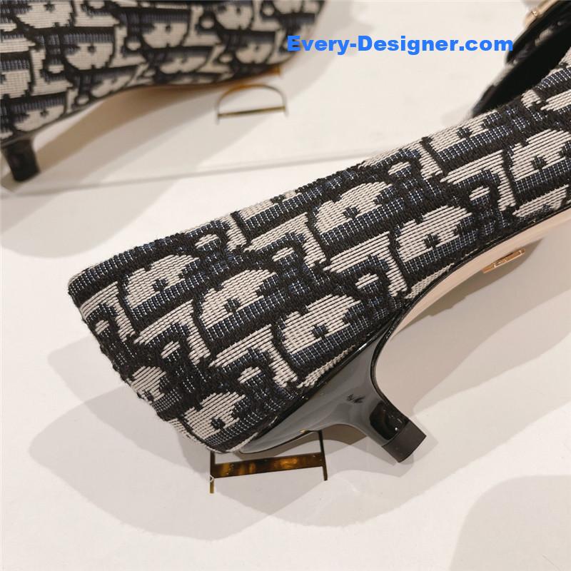 D10r early spring new cat heel shoes