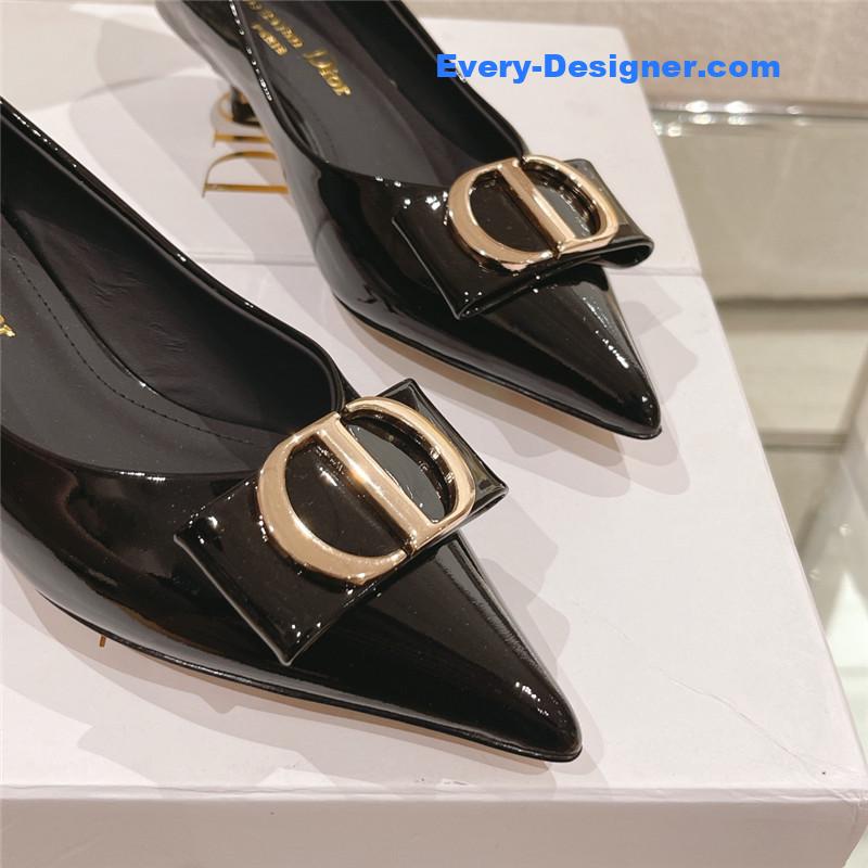 D10r early spring new cat heel shoes