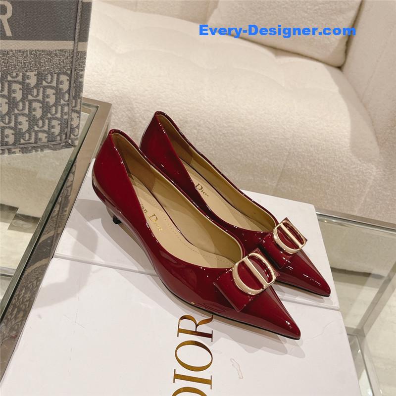D10r early spring new cat heel shoes