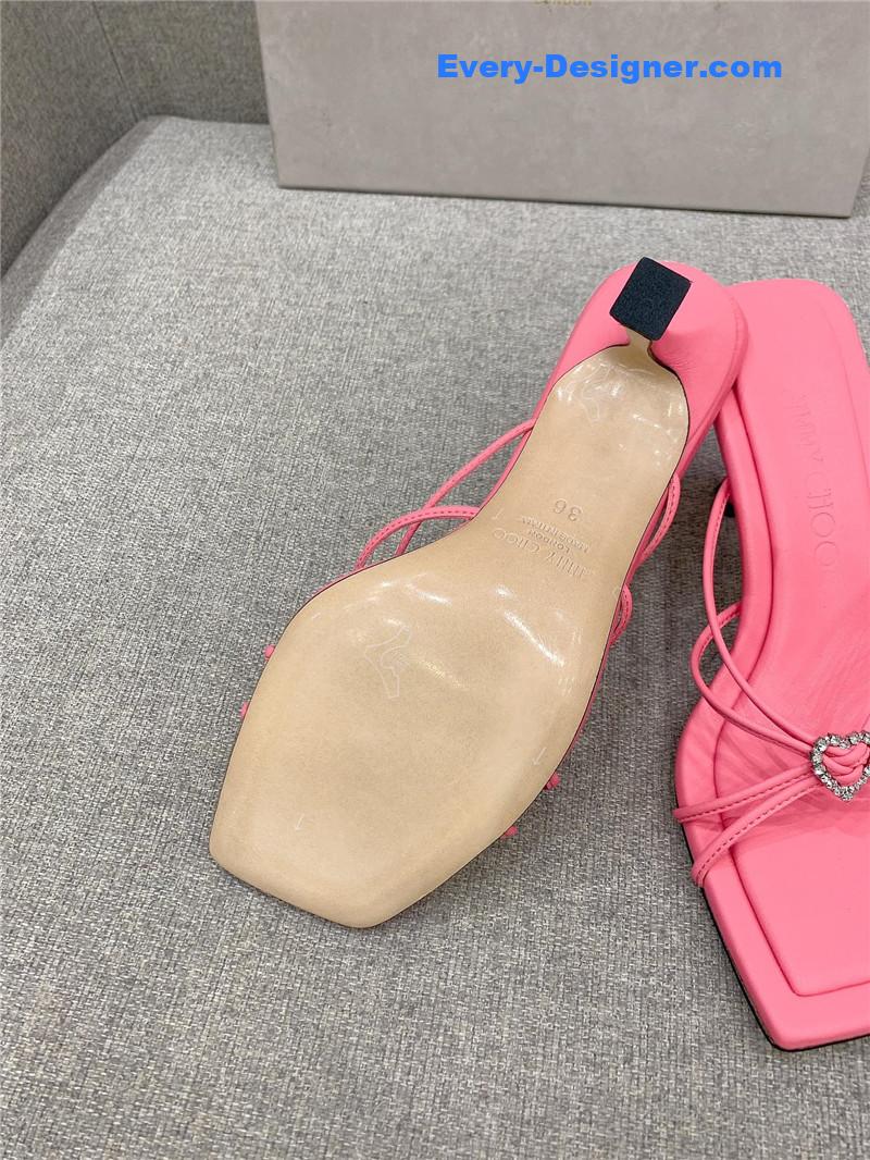 J1m*y Ch00 heeled slides
