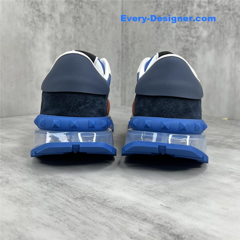 Va1e*ntin0 high satin canvas loafers