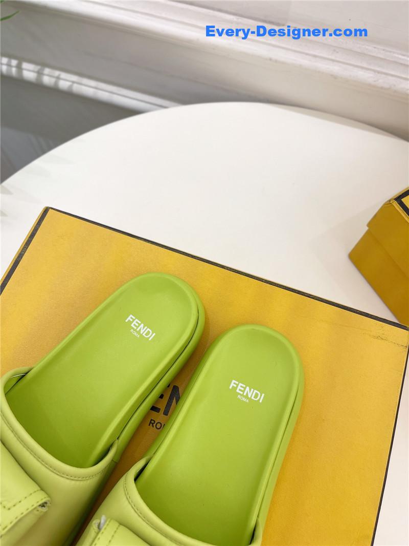 F**di pocket casual slippers