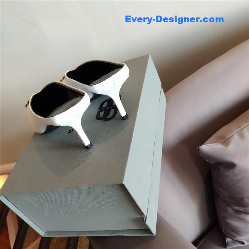 Ba1en*iaga new double b buckle muller slippers