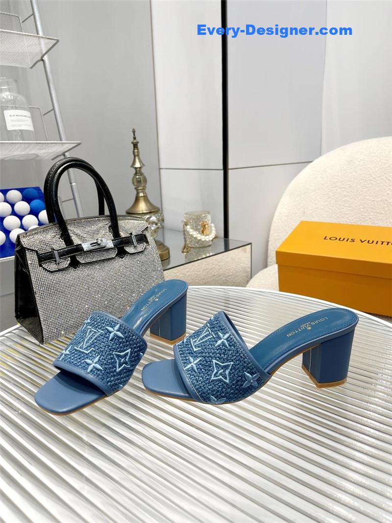 l0vis Vvtt0n lv catwalk high-heeled slippers