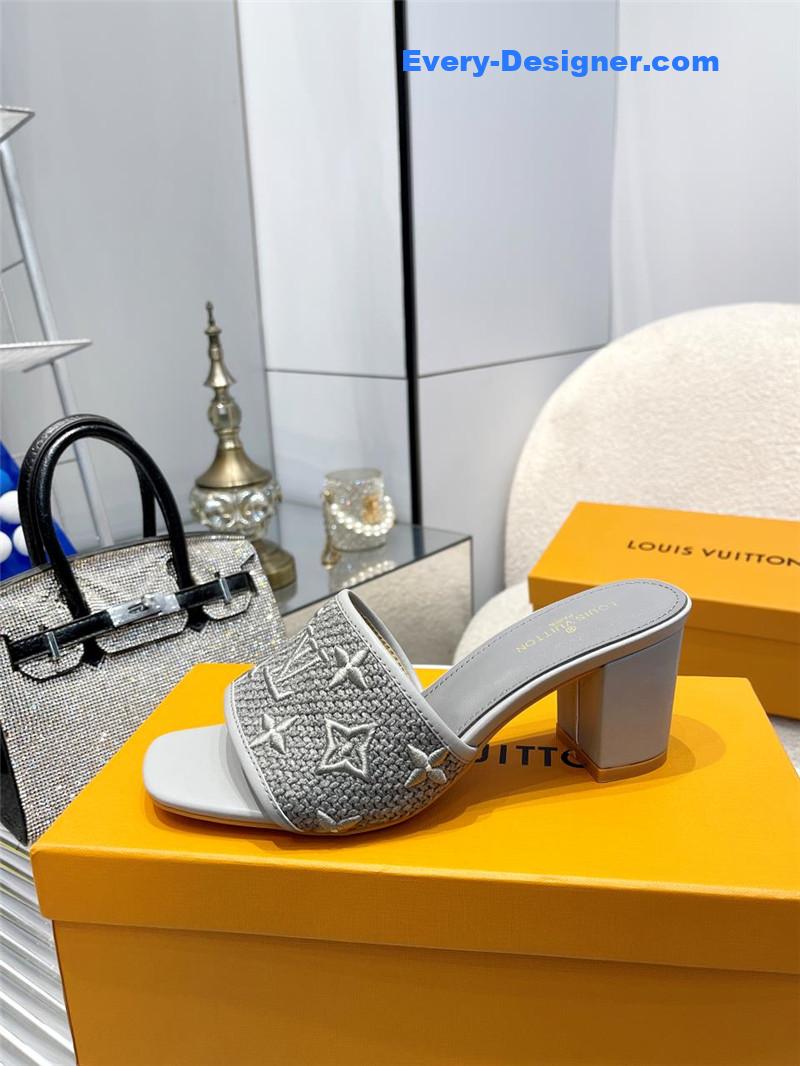 l0vis Vvtt0n lv catwalk high-heeled slippers