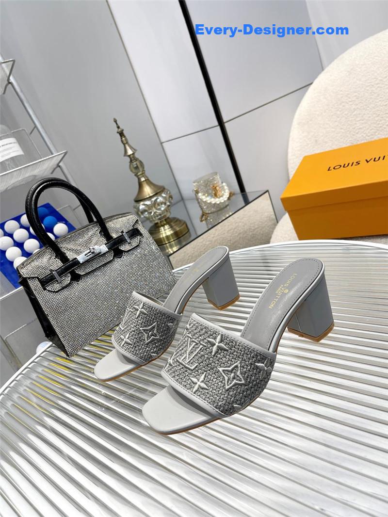 l0vis Vvtt0n lv catwalk high-heeled slippers