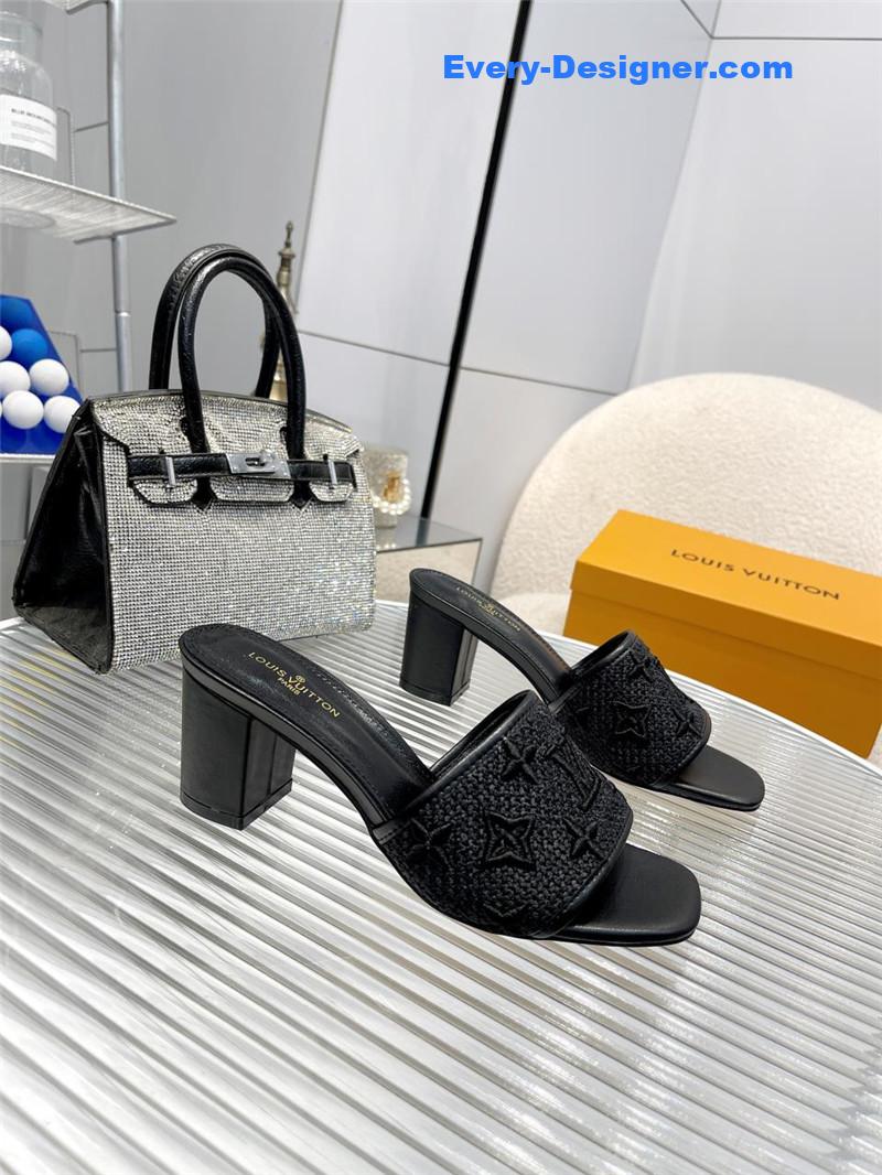 l0vis Vvtt0n lv catwalk high-heeled slippers