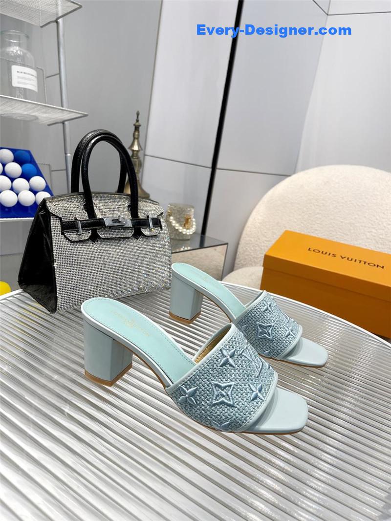 l0vis Vvtt0n lv catwalk high-heeled slippers