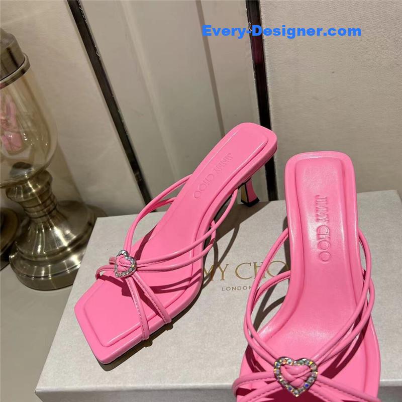 J1m*y Ch00 chic minimalist mules