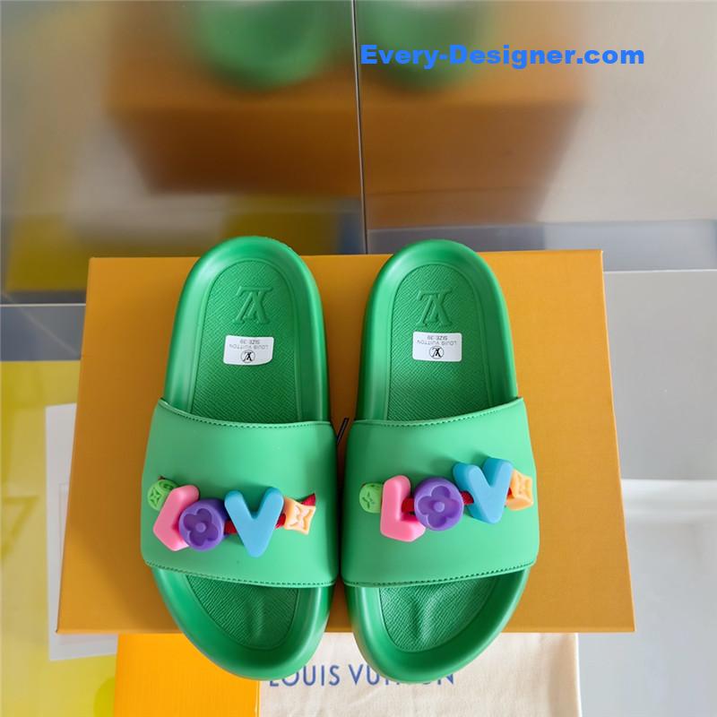 l0vis Vvtt0n lv monogram diy decorative slippers