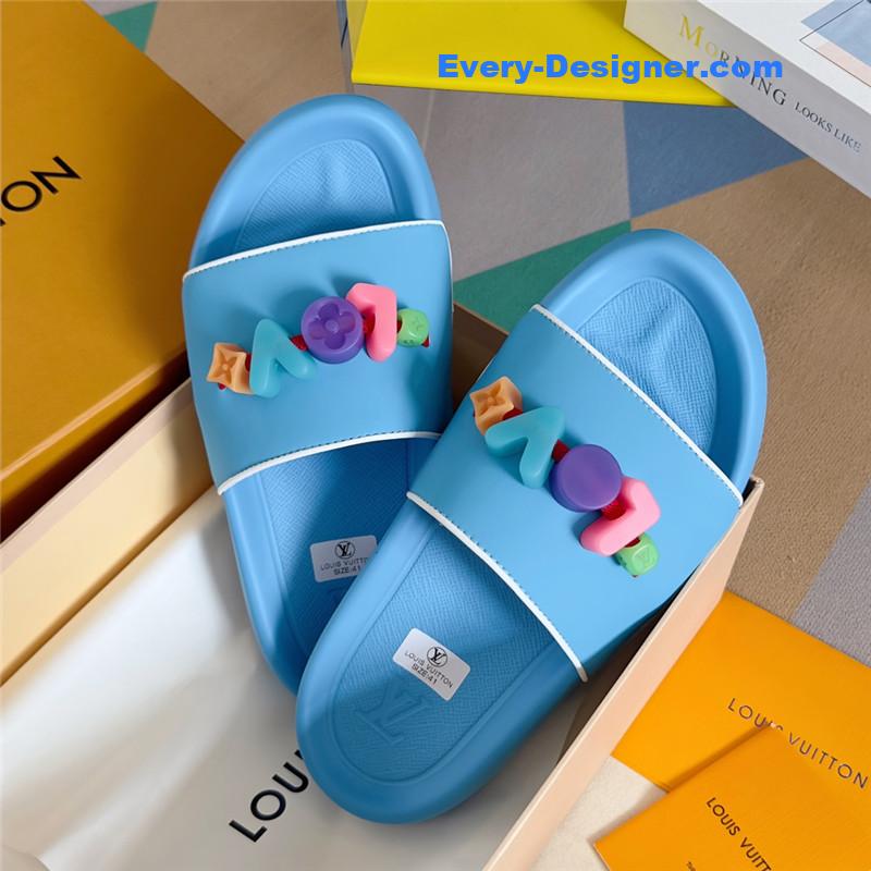 l0vis Vvtt0n lv monogram diy decorative slippers