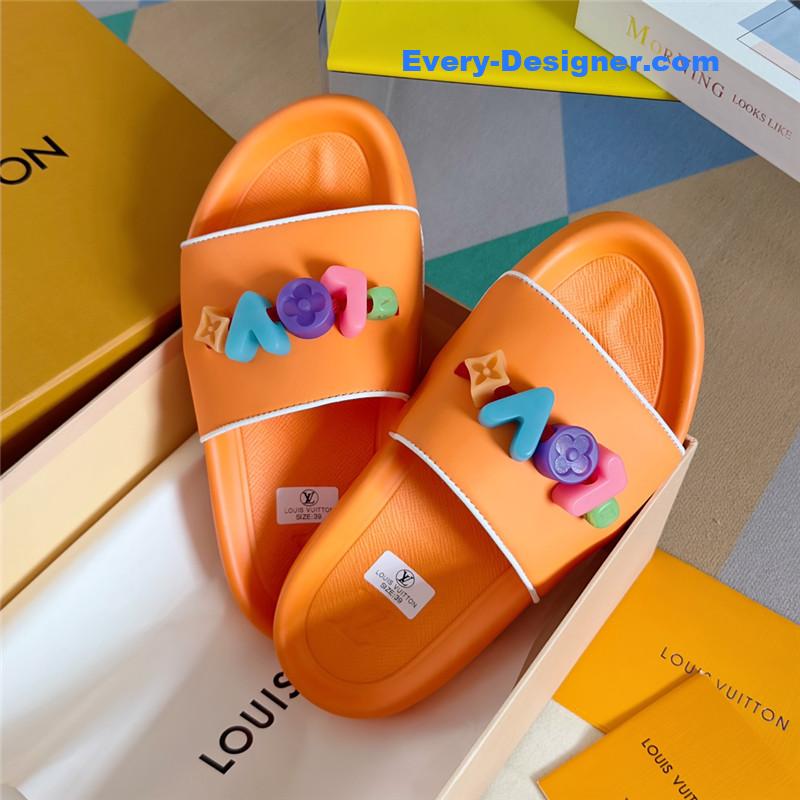 l0vis Vvtt0n lv monogram diy decorative slippers