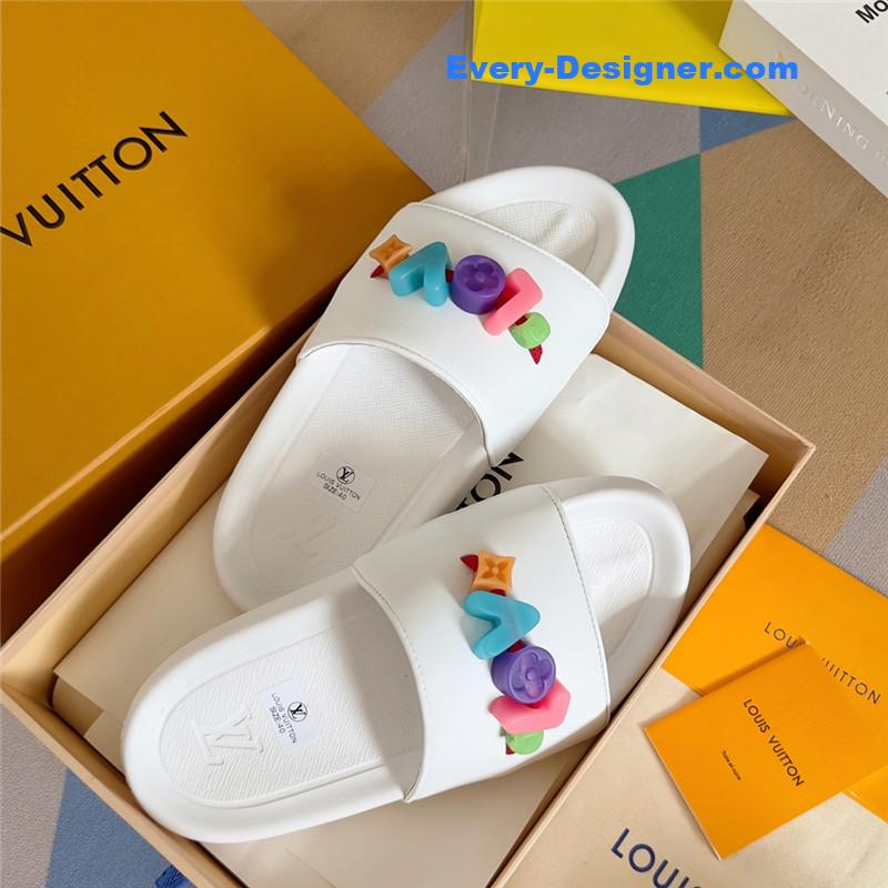 l0vis Vvtt0n lv monogram diy decorative slippers